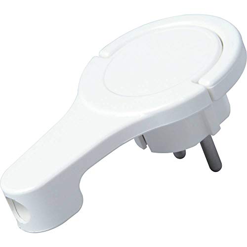 Kopp Schutzkontakt-Winkelstecker 250 V (16 A) mit Klappgriff & Kabel-Knickschutz I Schutzkontakt-Stecker für Strom-Kabel bis 3X 1,5 mm² I Flach-Stecker IP20 für Innenbereich I Arktis-Weiß – 172002037 Kopp Schutzkontakt-Winkelstecker 250 V (16 A) mit Klappgriff & Kabel-Knickschutz I Schutzkontakt-Stecker für Strom-Kabel bis 3X 1,5 mm² I Flach-Stecker IP20 für Innenbereich I Arktis-Weiß – 172002037 von Kopp