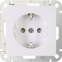 1fach Einsatz Schutzkontakt-Steckdose HK05 Arktis-Weiß 920602002 1 St. - Kopp von Kopp