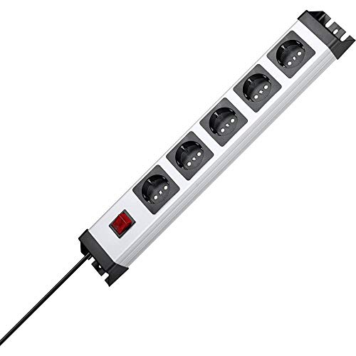 Kopp Powerversal Steckdosenleiste, 5-Fach, mit beleuchtetem Schalter, IP 20, 226620015 Kopp Powerversal Steckdosenleiste, 5-Fach, mit beleuchtetem Schalter, IP 20, 226620015 von Kopp