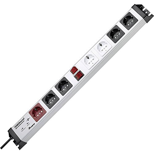 Kopp 227620016 Powerversal Steckdosenleiste 1+2+2x2-fach, mit Master-Slave mit Geräteschutz-Überspannungsfilter Safetronic Kopp 227620016 Powerversal Steckdosenleiste 1+2+2x2-fach, mit Master-Slave mit Geräteschutz-Überspannungsfilter Safetronic von Kopp