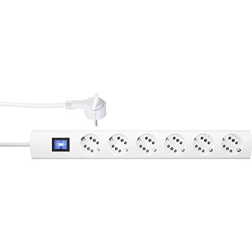 Kopp DUOversal® Plus 6-/12-fach Steckdosenleiste 1,4m – doppelte Steckplätze + Flacher Winkelstecker + Schalter + Berührungsschutz + großer Abstand + anschraubbar I Weiß – 234702004 Kopp DUOversal® Plus 6-/12-fach Steckdosenleiste 1,4m – doppelte Steckplätze + Flacher Winkelstecker + Schalter + Berührungsschutz + großer Abstand + anschraubbar I Weiß – 234702004 von Kopp