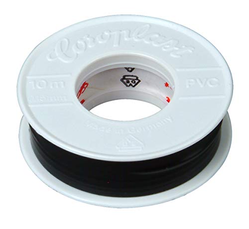 Kopp 320718085 Isolierband, 10 m lang, 15 mm breit, schwarz von Kopp
