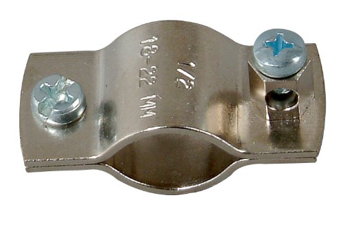 Kopp 346901087 Erdungsrohrschelle für Kupferrohr mit Schutzleiteranschluss bis 25 mm² von Kopp