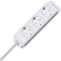 Kopp - 127494010 Steckdosenleiste 3fach Arktis-Weiß Schutzkontakt 1 St. von Kopp