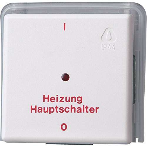 Kopp Standard Unterputz Feuchtraum Heizungs-Hauptschalter, UP FR, IP44, arktis-weiß, 627302086 Kopp Standard Unterputz Feuchtraum Heizungs-Hauptschalter, UP FR, IP44, arktis-weiß, 627302086 von Kopp