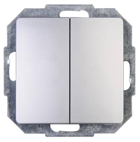 Kopp Paris Wechsel/Wechselschalter, IP 20, silber, 250V~, 650320082 Kopp Paris Wechsel/Wechselschalter, IP 20, silber, 250V~, 650320082 von Kopp
