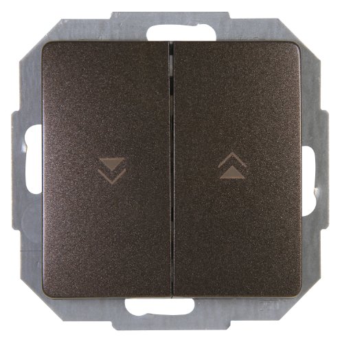 Kopp Paris Jalousieschalter, IP 20, palisander-braun, 250V~, 651526085 Kopp Paris Jalousieschalter, IP 20, palisander-braun, 250V~, 651526085 von Kopp