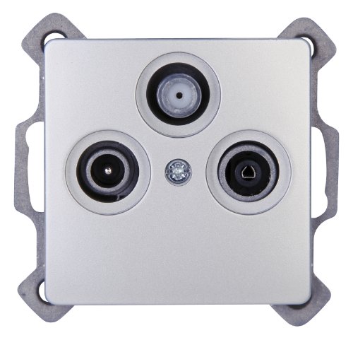 Kopp Paris Antennensteckdose TV/RF/SAT, Einzel-und Stichleitungsdose für Einzelanlagen und entkoppelte Stichleitungen im SAT-und Kabelfernsehen, digitaltauglich, IP20, silber, 921420084 Kopp Paris Antennensteckdose TV/RF/SAT, Einzel-und Stichleitungsdose für Einzelanlagen und entkoppelte Stichleitungen im SAT-und Kabelfernsehen, digitaltauglich, IP20, silber, 921420084 von Kopp