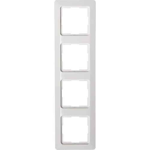 Kopp Abdeckrahmen 4-Fach Milano weiß Kopp Abdeckrahmen 4-Fach Milano weiß von Kopp