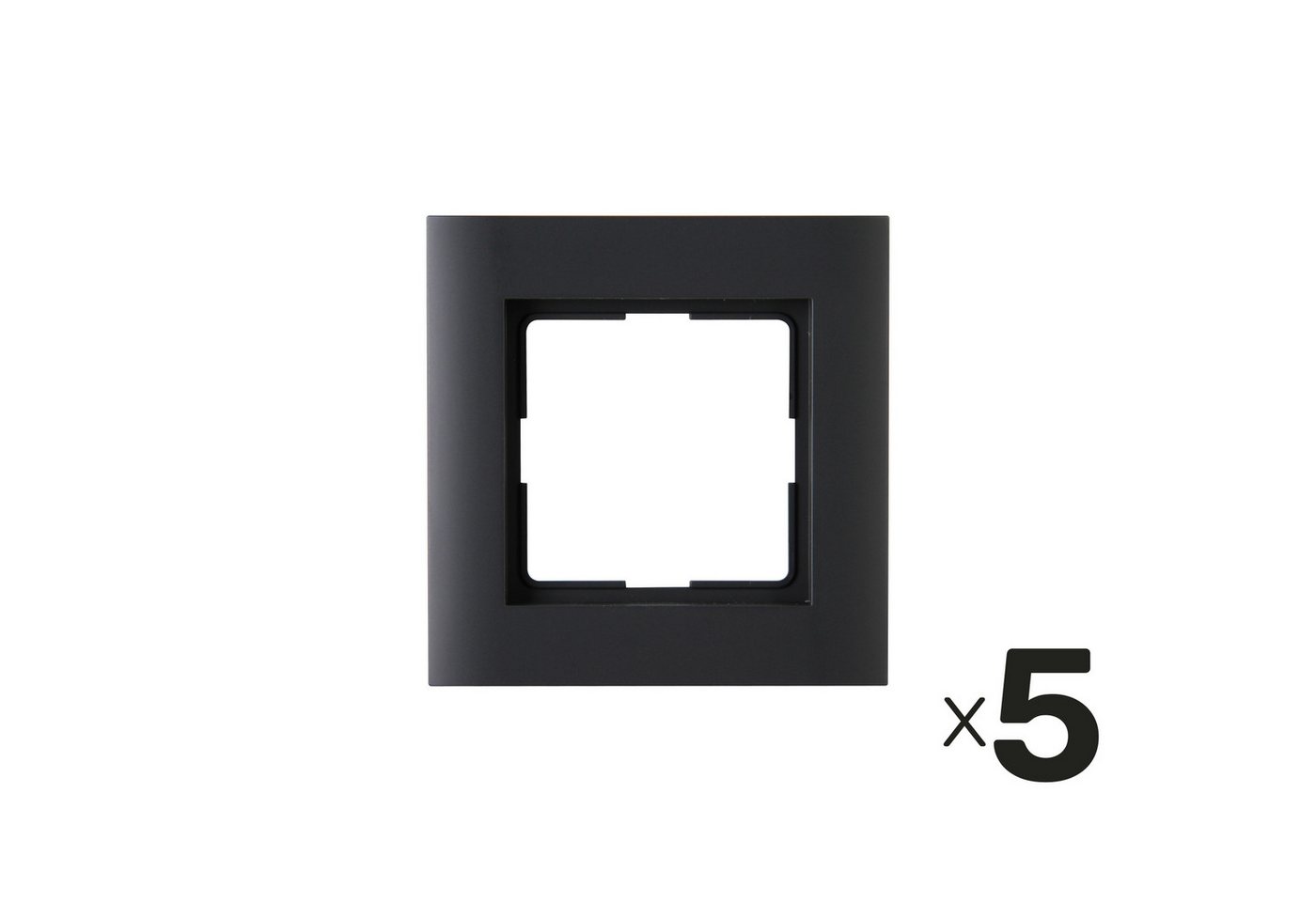 Kopp Abdeckrahmen KOPP Abdeckrahmen Athenis, anthrazit, 2-fach, 5 Stück Kopp Abdeckrahmen KOPP Abdeckrahmen Athenis, anthrazit, 2-fach, 5 Stück von Kopp