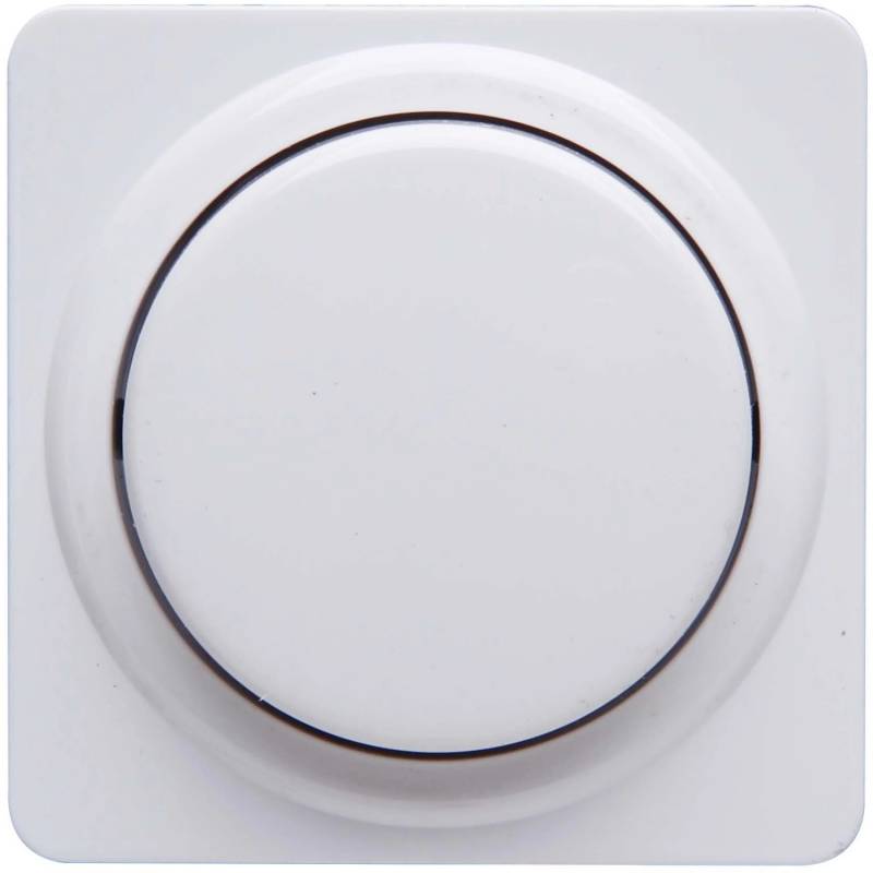 Kopp Abdeckung für Dimmer mit Druck-Wechselschalter Europa Artikweiß von Kopp