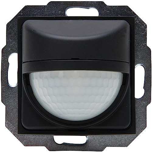 Kopp Athenis INFRAcontrol, 180 Grad, 2-Draht-Technik, IP20, schwarz, Matte Oberfläche, 840450016 von Kopp