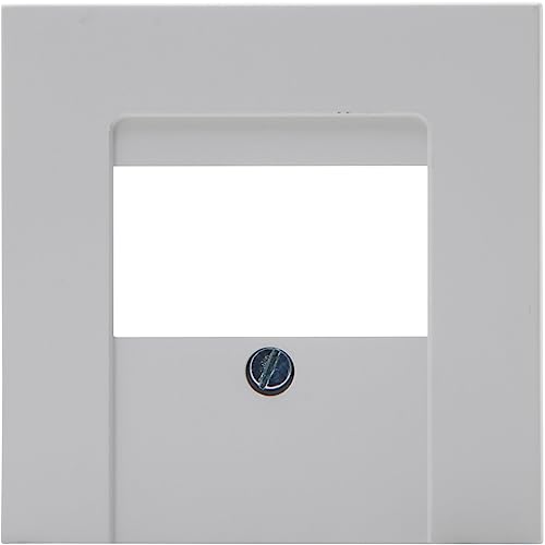 Kopp Athenis TAE-Abdeckung, grau, Matte Oberfläche, 373134188 von Kopp