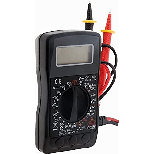 Kopp Digital-Multimeter CAT III 300V mit 7 Funktionen, schwarz, 196402109 von Kopp