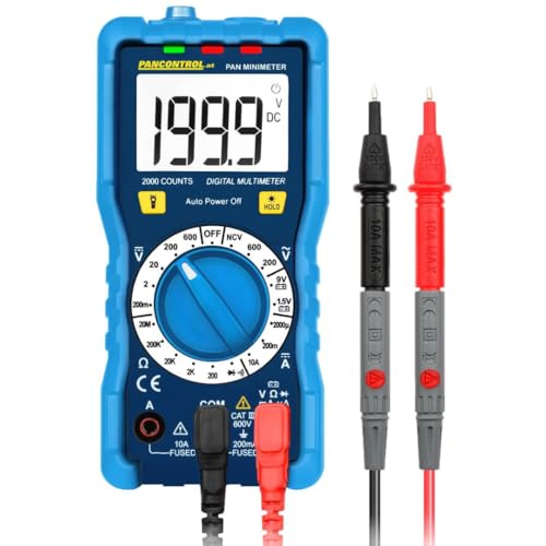 Kopp Digital-Multimeter CAT III 600V mit kontaktlosem Spannungsprüfer, 196402082 von Kopp