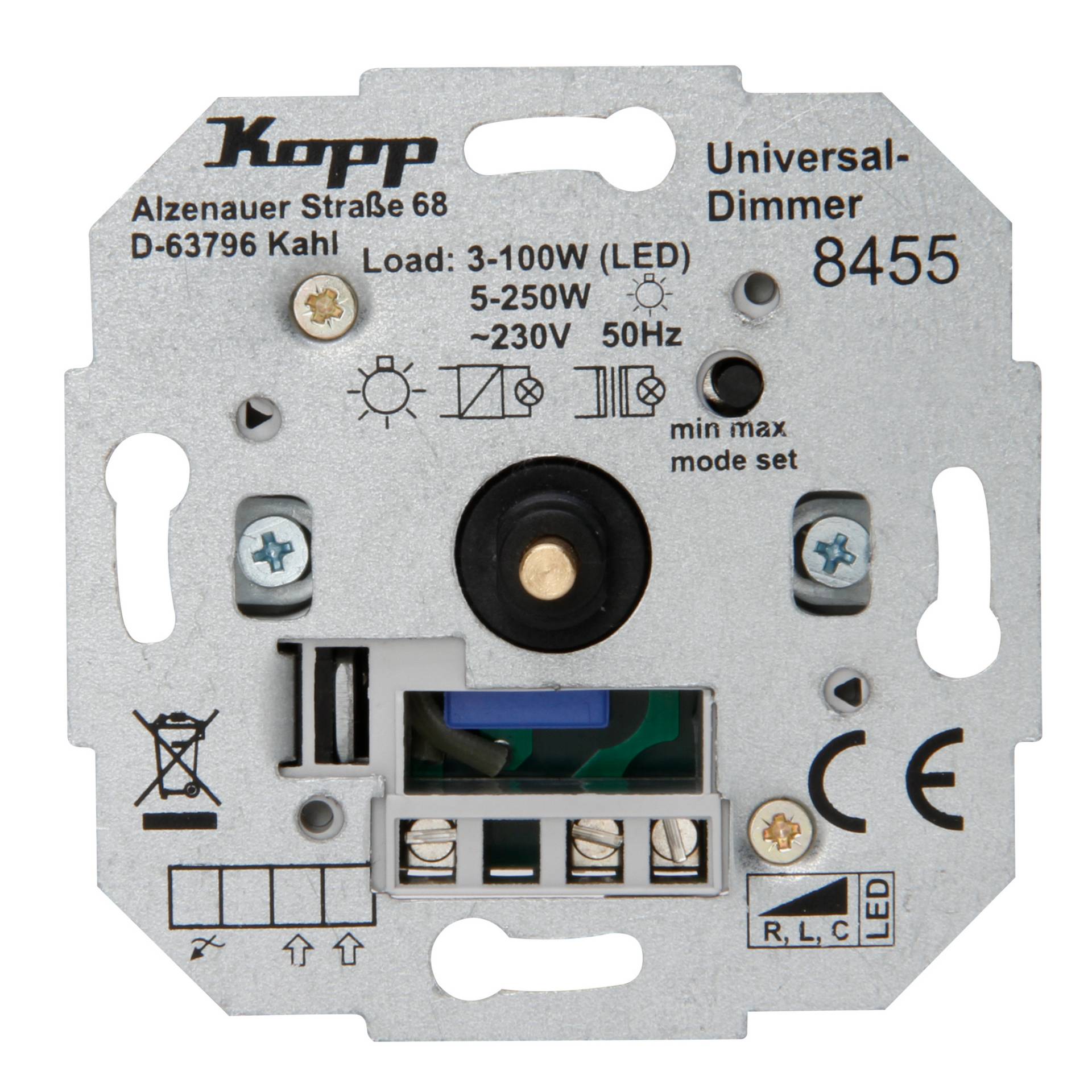 Kopp Dimmer mit Druckwechsel mit Nebenstellenanschluss Kopp Dimmer mit Druckwechsel mit Nebenstellenanschluss von Kopp