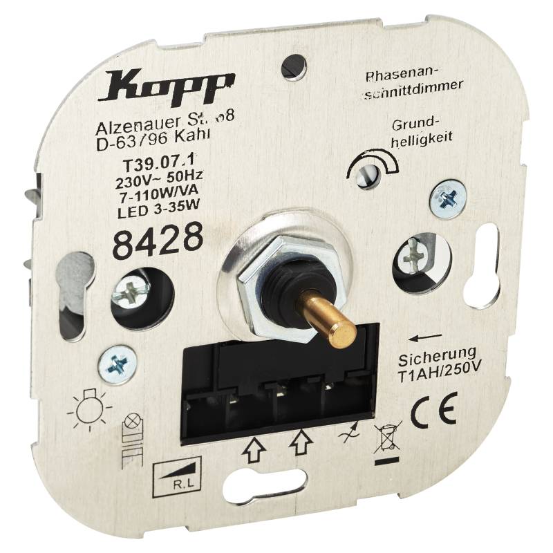 Kopp Dimmersockel DW-Schalter konventionell von Kopp