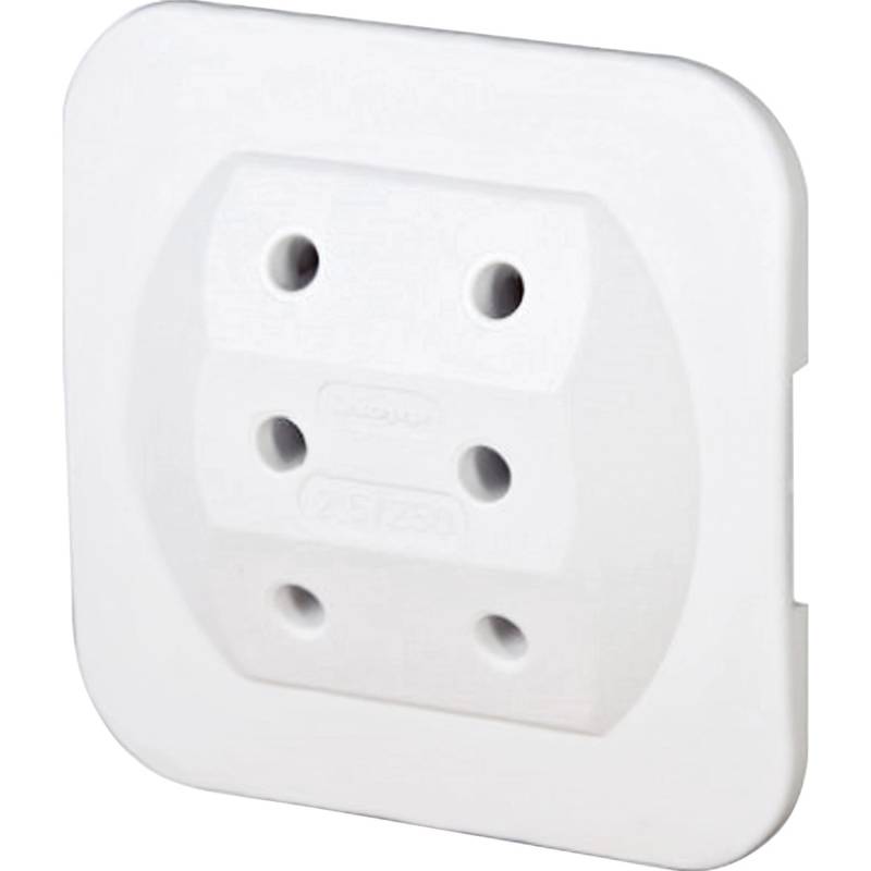 Kopp Euro-Adapter 3-fach Arktisweiß von Kopp