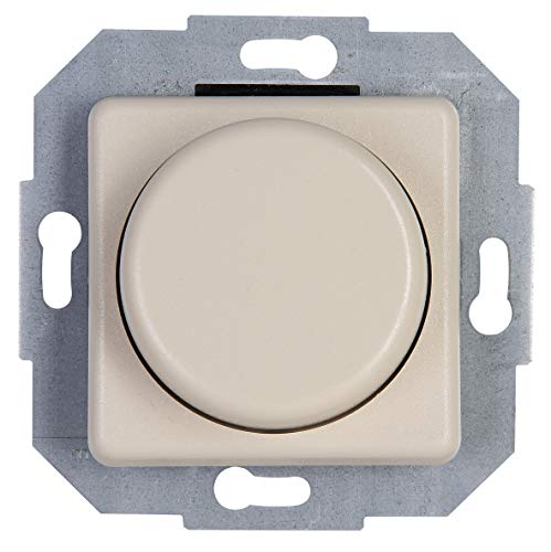 Kopp Europa creme-weiß, Universal-Dimmer mit Druck-Wechsel-Schalter für LED, Phasenan- und Phasenabschnitt, LED 3-100 Watt, Glühlampen 10-250 Watt, 846301084 Kopp Europa creme-weiß, Universal-Dimmer mit Druck-Wechsel-Schalter für LED, Phasenan- und Phasenabschnitt, LED 3-100 Watt, Glühlampen 10-250 Watt, 846301084 von Kopp