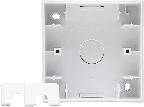 Kopp passend für HK07-1-fach Aufputzgehäuse, Farbe: arktisweiß matt - (10 Stück) von Kopp