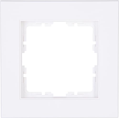 Kopp HK07 - Abdeckrahmen 1-fach, Farbe: arktisweiß matt - (10 Stück) von Kopp