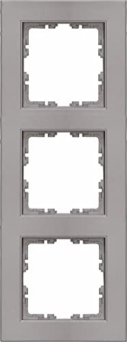 Kopp HK07 - Abdeckrahmen 3-Fach, Farbe: Stahl, 10er Pack, 402747000 Kopp HK07 - Abdeckrahmen 3-Fach, Farbe: Stahl, 10er Pack, 402747000 von Kopp