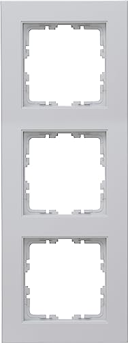 Kopp HK07 - Abdeckrahmen 3-fach, Farbe: grau matt - (10 Stück) von Kopp