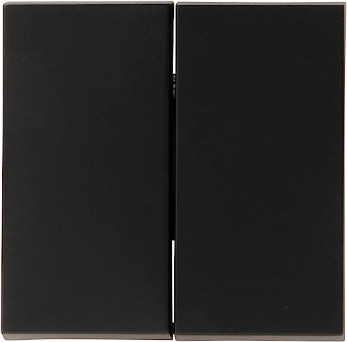 Kopp HK07 - Flächendoppelwippe, Farbe: schwarz matt - (10 Stück) von Kopp