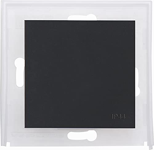 Kopp HK07 IP44 - Flächenwippe ohne Linse, Farbe: anthrazit, 5er Pack, 493515005 von Kopp