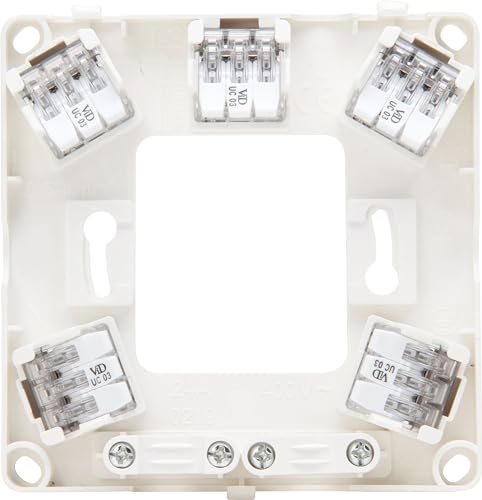 Kopp Herdanschlussdose weiß 5x3 (5 Stück) von Kopp