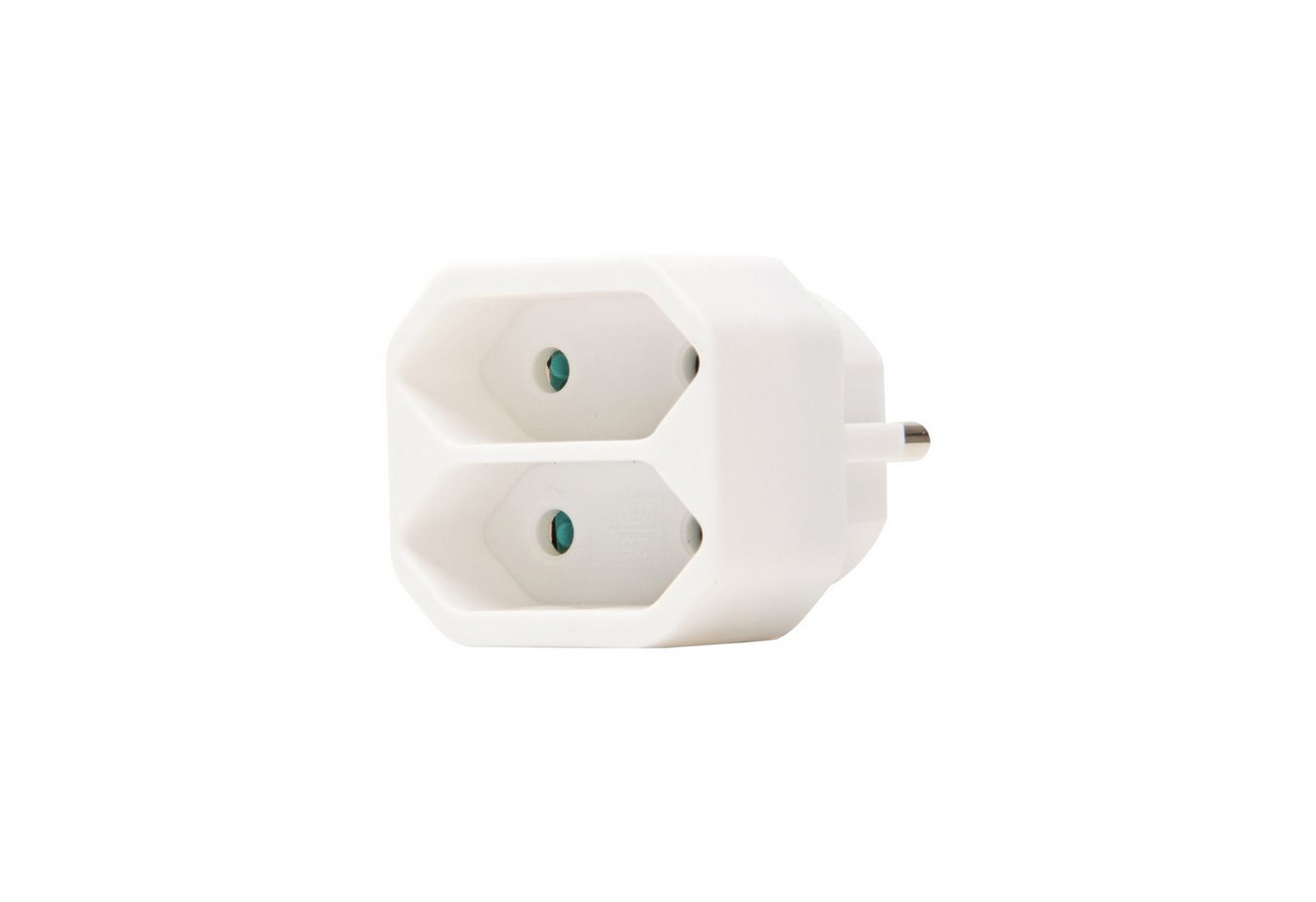 Kopp KOPP Euro-Zweifachstecker 174102001, BS, weiß Mehrfachsteckdose Kopp KOPP Euro-Zweifachstecker 174102001, BS, weiß Mehrfachsteckdose von Kopp