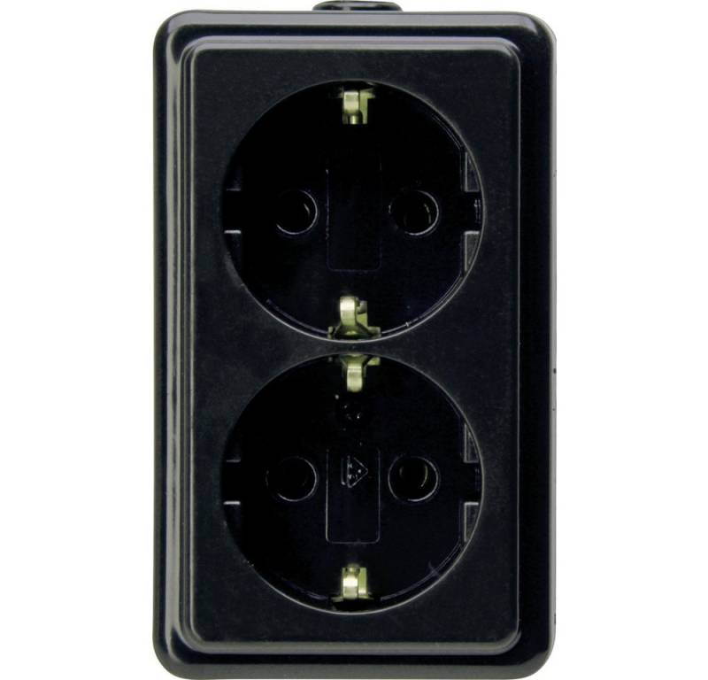 Kopp Kopp 120105005 Steckdosenleiste Schwarz Einbau-Tischsteckdose Kopp Kopp 120105005 Steckdosenleiste Schwarz Einbau-Tischsteckdose von Kopp