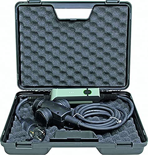 Kopp PRCD-S pro mit Verlängerung und Tragekoffer, Stecker und 3-Fach-Kupplung (Vollgummi), 148601015 von Kopp