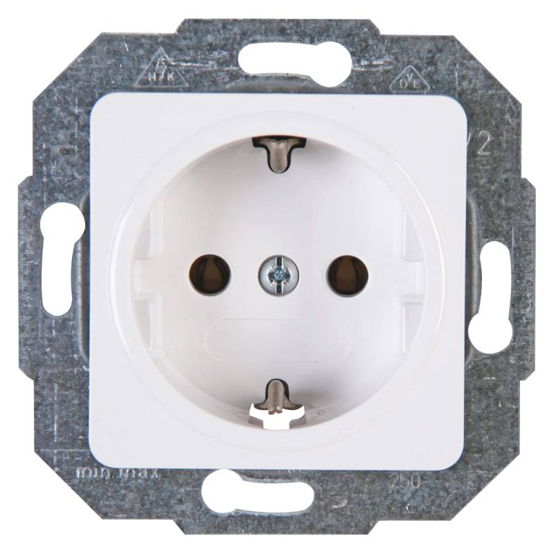 Kopp Steckdose 1-fach Cadiz Arktisweiß von Kopp