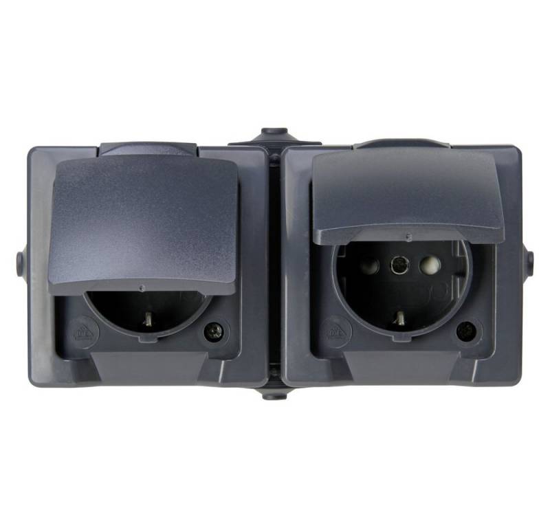 Kopp Steckdose Kopp 137015003 Feuchtraum-Schalterprogramm Steckdose mit Klappdeckel Kopp Steckdose Kopp 137015003 Feuchtraum-Schalterprogramm Steckdose mit Klappdeckel von Kopp