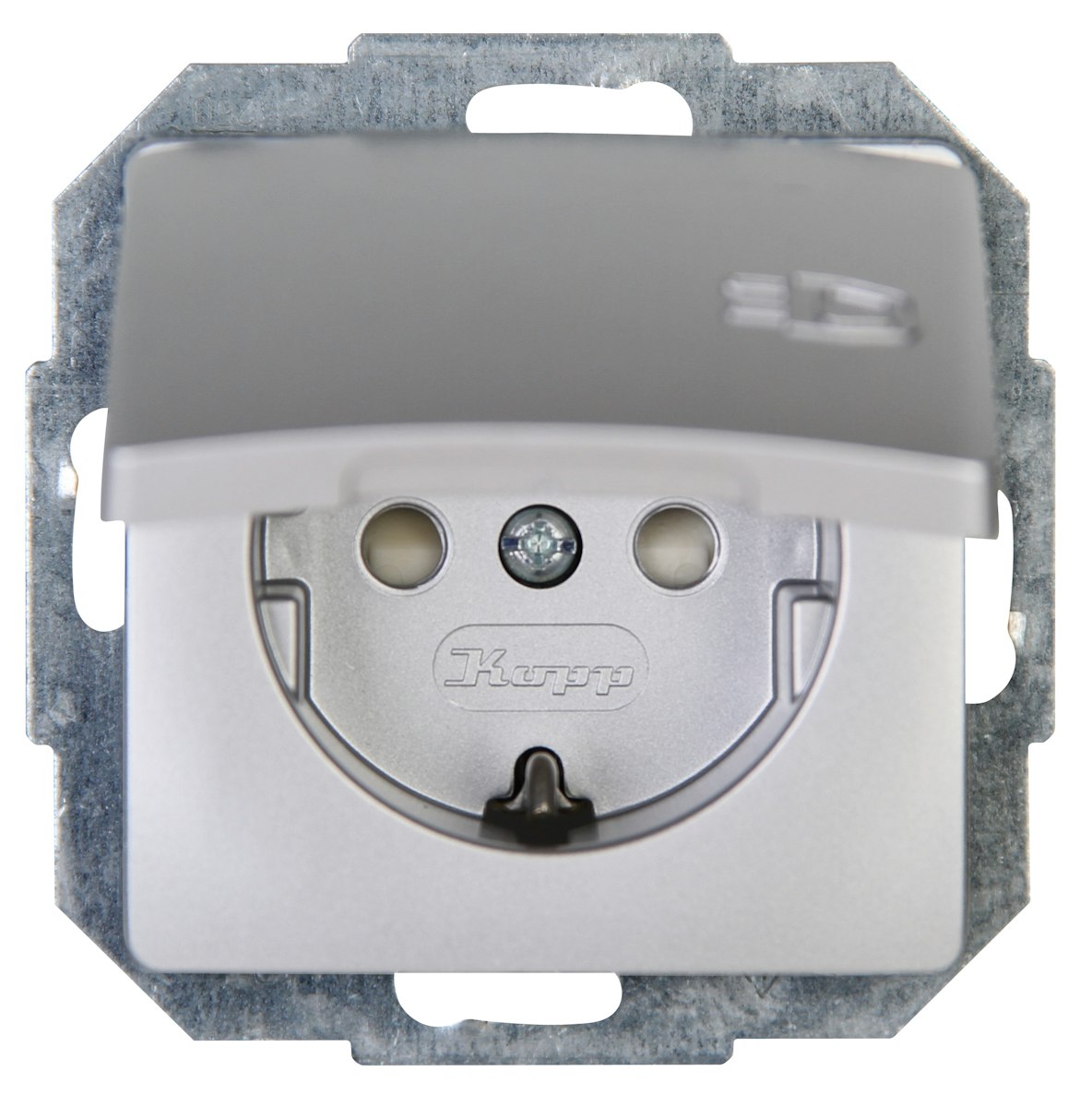 Kopp Steckdose silber - 920820085 von Kopp