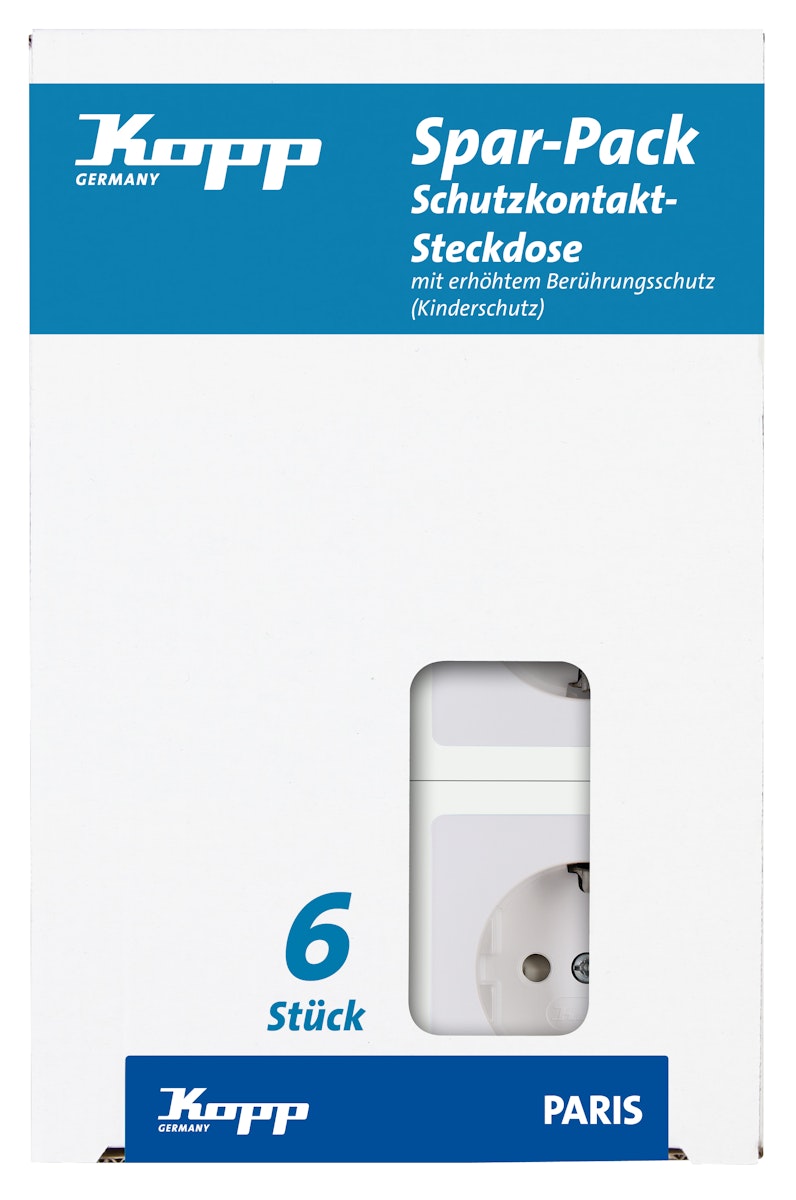 Kopp Steckdose weiss - 920702011 Kopp Steckdose weiss - 920702011 von Kopp