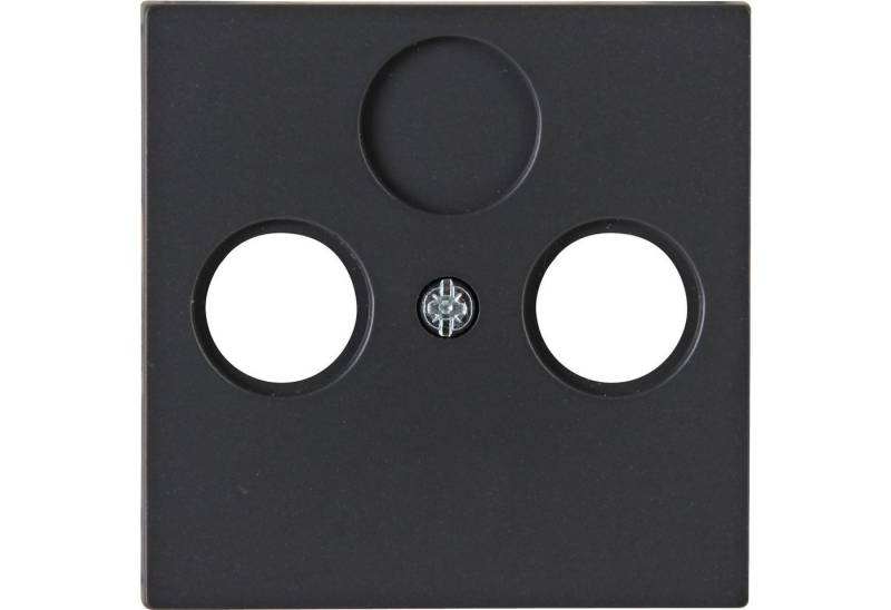 Kopp Steckdosenblende KOPP Antennensteckdosen-Abdeckung, IP20, Athenis, anthrazit Kopp Steckdosenblende KOPP Antennensteckdosen-Abdeckung, IP20, Athenis, anthrazit von Kopp