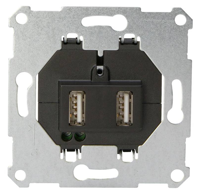 Kopp USB- Steckdose 2-fach von Kopp