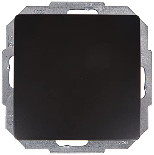 Kopp Paris Universalschalter (Aus-Wechsel-Schalter), IP 20, schwarz, matte Oberfläche, 250V~, 650650082 von Kopp