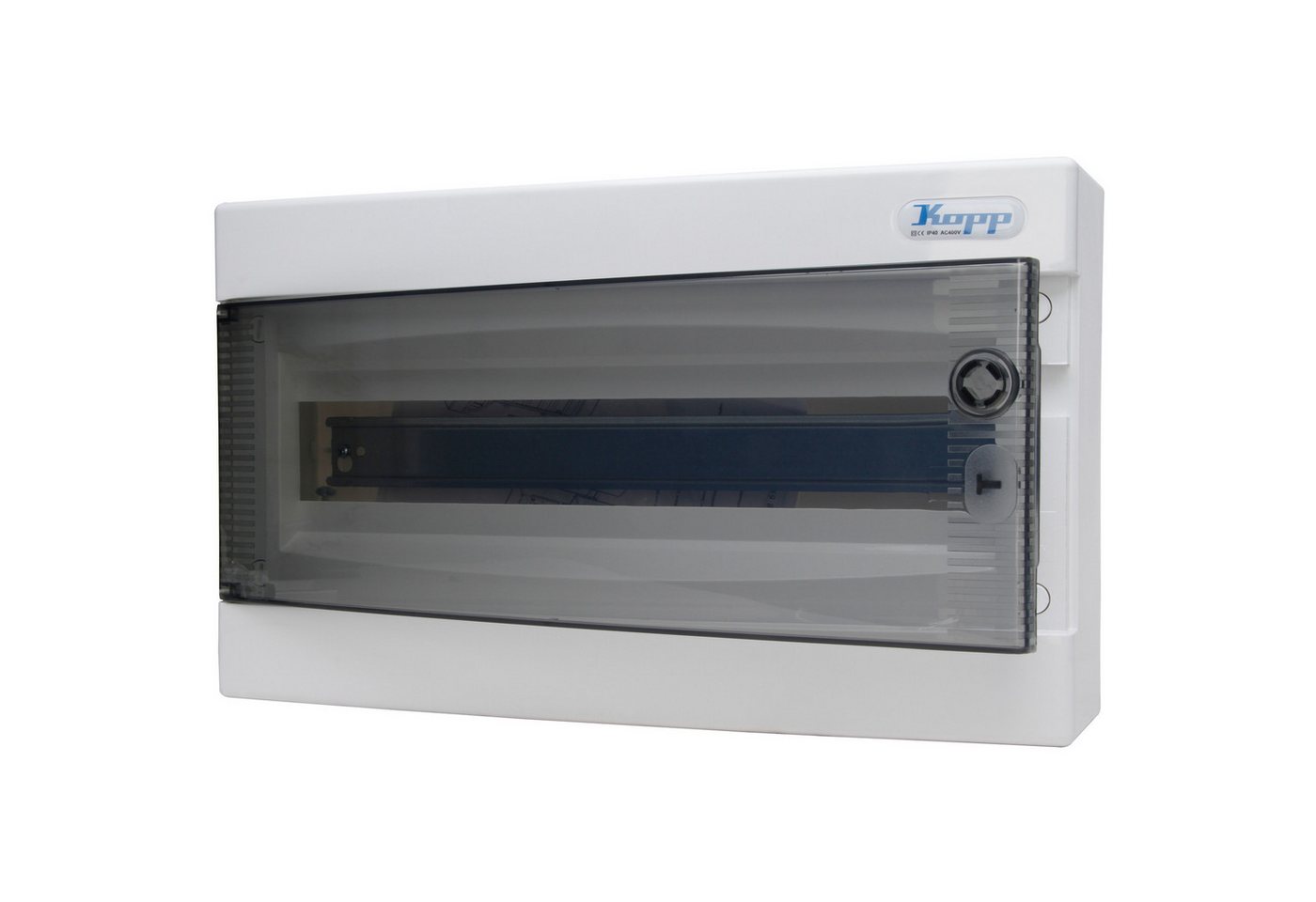 Kopp Verteilerbox KOPP Aufputz-Verteilerkasten N18C, IP40, mit Tür, 1-reihig, 18 Pole Kopp Verteilerbox KOPP Aufputz-Verteilerkasten N18C, IP40, mit Tür, 1-reihig, 18 Pole von Kopp