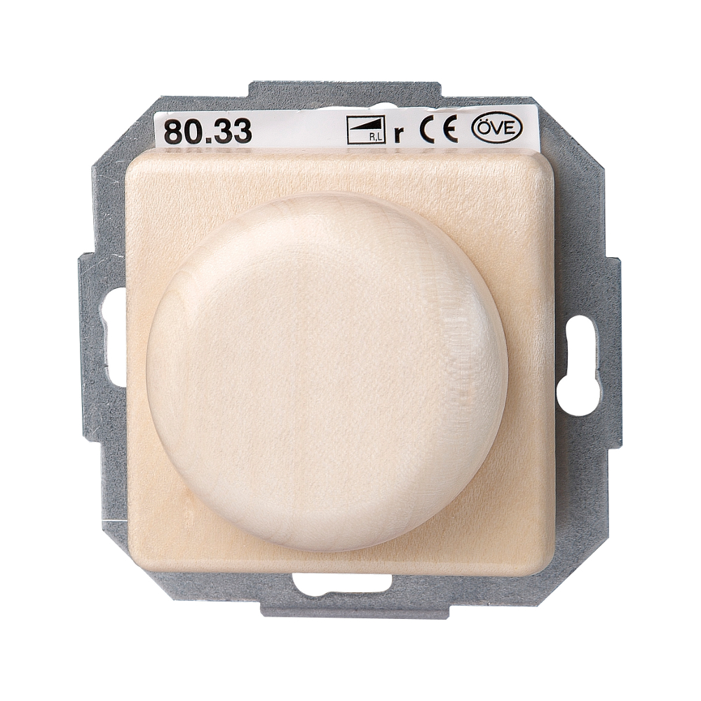 Kopp Wippen-Wechsel-Dimmer MILANO Holz 275W/VA ahorn von Kopp