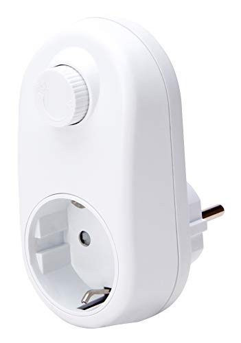 Kopp Zwischenstecker mit Dimmfunktion, 220-240V, 50Hz, Schutzart IP20, arktisweiß, 470172081 Kopp Zwischenstecker mit Dimmfunktion, 220-240V, 50Hz, Schutzart IP20, arktisweiß, 470172081 von Kopp