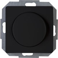 Kopp - paris – Druck-Wechselschalter, led Dimmer, Farbe: schwarz matt - 843450088 von Kopp