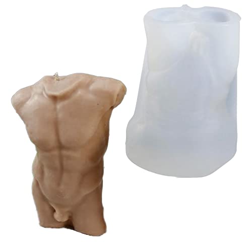 Kerzenform Silikon Körper Mann, Kerzen Silikonform, DIY Körper Statue Kerze Dekor Kunst Handwerk, Gussform Kerzengießen Seifen Form Wachs Gießform Kerzenform Silikon Körper Mann, Kerzen Silikonform, DIY Körper Statue Kerze Dekor Kunst Handwerk, Gussform Kerzengießen Seifen Form Wachs Gießform von Kopper-24