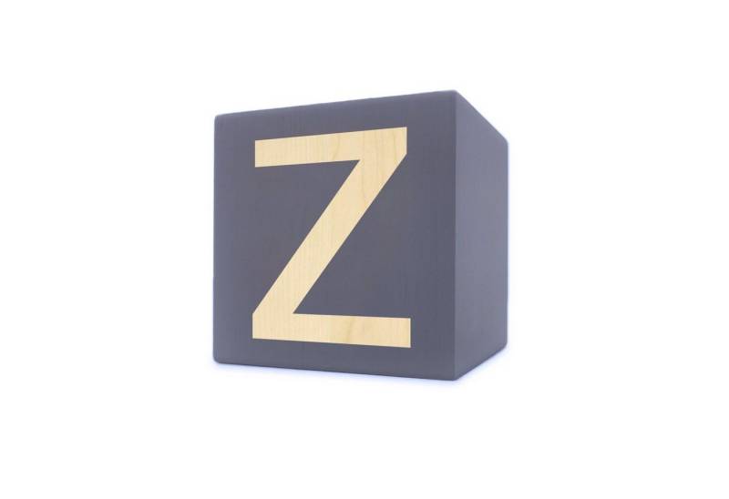 Kopper-24 Deko-Buchstaben Holzbuchstabe Würfel, 5 x 5 cm, grau, Buchstabe Z Kopper-24 Deko-Buchstaben Holzbuchstabe Würfel, 5 x 5 cm, grau, Buchstabe Z von Kopper-24