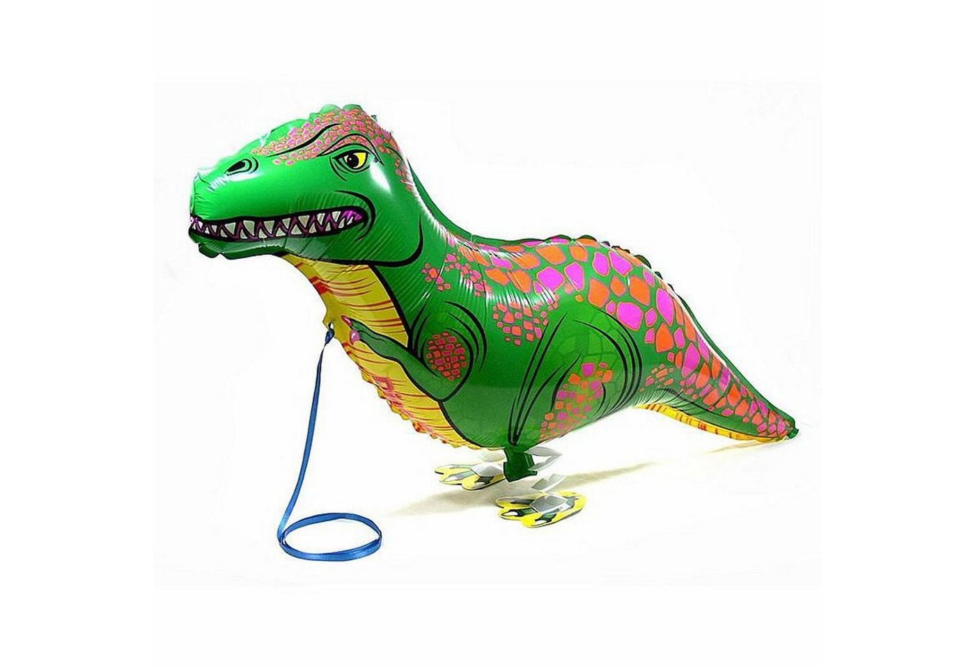 Kopper-24 Folienballon Folienballon Airwalker T-Rex Dinosaurier, ca. 85 x 40 cm von Kopper-24