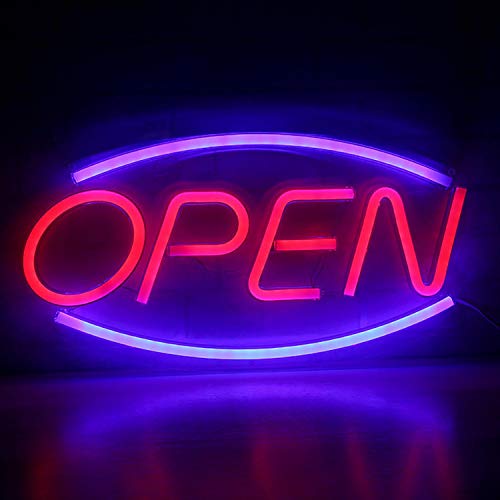 Open Neonlicht LED Schild USB Beleuchtung geöffnet Leuchtreklame Reklame Licht, Kunst Neonlichter Bar Party Wand Dekoration Wohnzimmer Kindergeschenk dekorative Wandbeleuchtung Laden Geschäft von Kopper-24