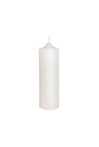 Altarkerze 100% Elfenbein 300 x Ø 40 mm in Bester RAL Kerzengüte Kirchenkerzen Qualität, 1 Stück von Kopschitz Kerzen