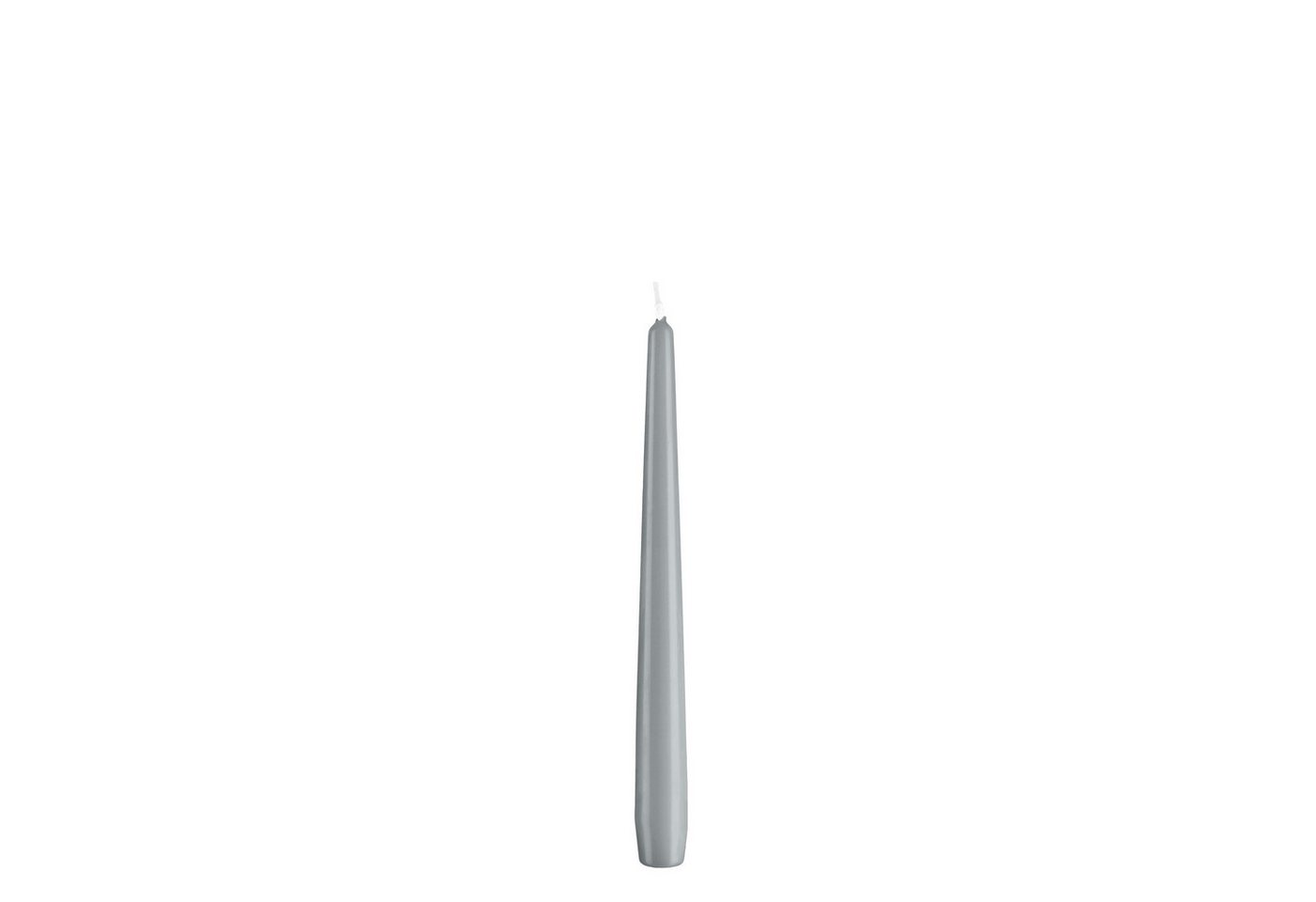 Kopschitz Kerzen Spitzkerze Spitzkerzen Silbergrau 240 x Ø 23 mm, 12 Stück von Kopschitz Kerzen